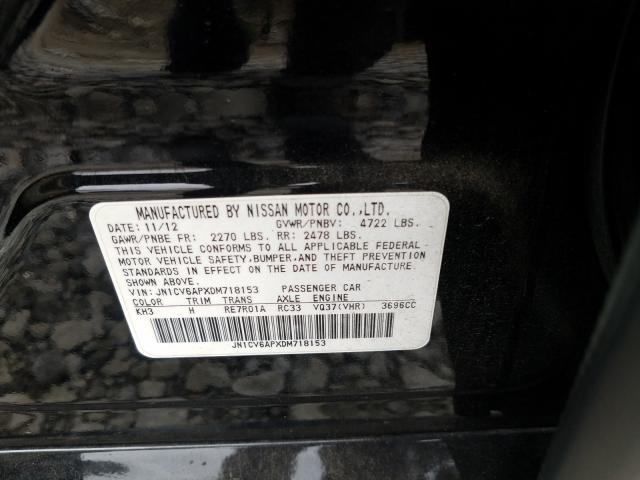 2013 INFINITI G37 BASE JN1CV6APXDM718153