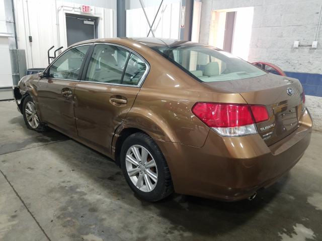 2012 SUBARU LEGACY 2.5 4S3BMCC66C3025731