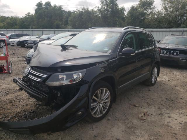 2014 VOLKSWAGEN TIGUAN S WVGBV3AX4EW622589