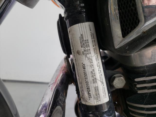 2008 VICTORY MOTORCYCLES VEGAS - 5VPGB26D783001463
