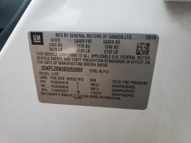 2014 GMC TERRAIN DE 2GKFLZEK9E6252980