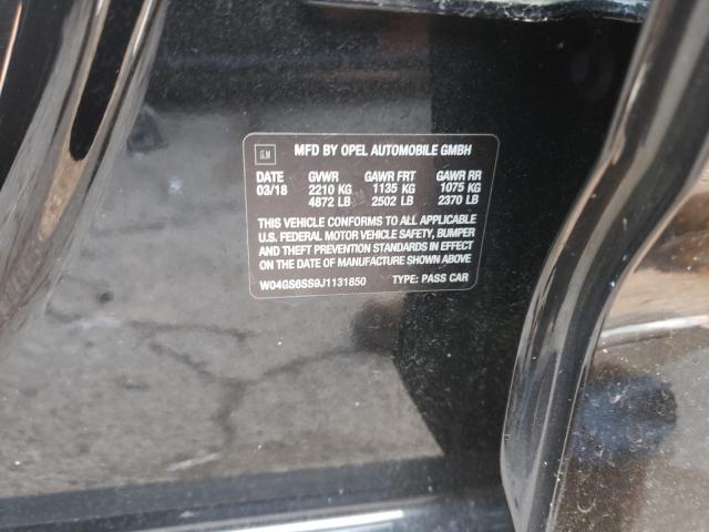 2018 BUICK REGAL GS W04GS6SS9J1131850