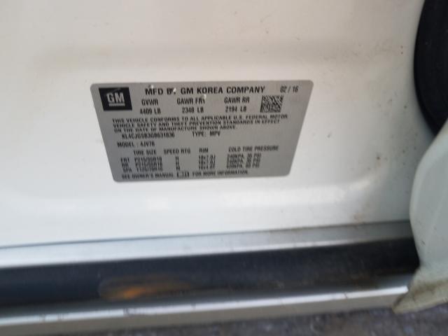 2016 BUICK ENCORE KL4CJGSB3GB631836