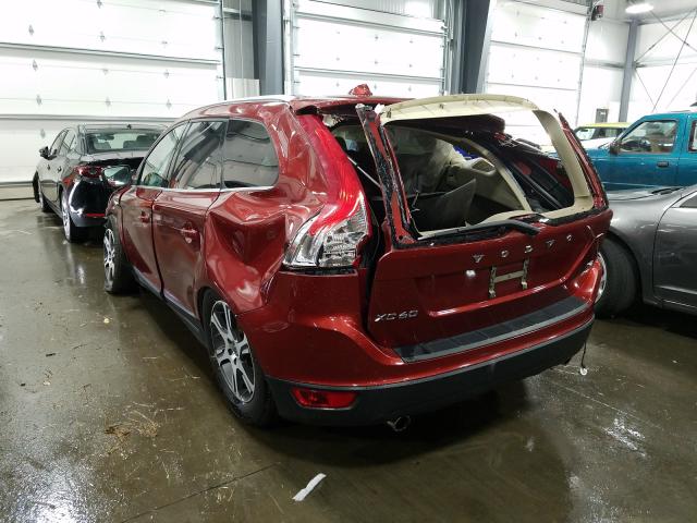 2013 VOLVO XC60 T6 YV4902DZ6D2382201