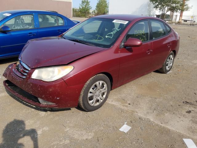 2010 HYUNDAI ELANTRA BL KMHDU4AD7AU857825