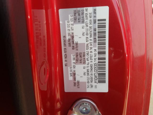 2018 MAZDA MX-5 MIATA JM1NDAM73J0205305