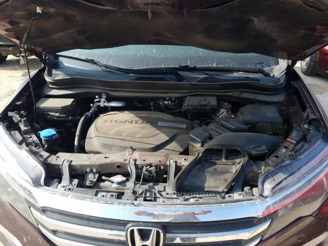 2017 HONDA PILOT EXL 5FNYF5H87HB017724