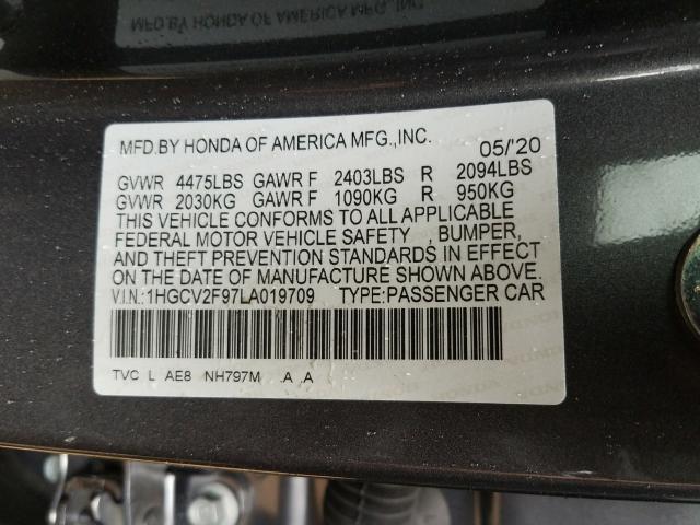 2020 HONDA ACCORD TOU 1HGCV2F97LA019709
