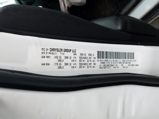 2014 DODGE DURANGO LI 1C4RDJDG9EC593047
