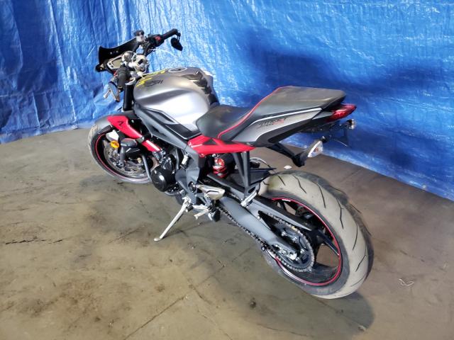 2017 TRIUMPH MOTORCYCLE STREET TRI SMTL03NE6HT779872