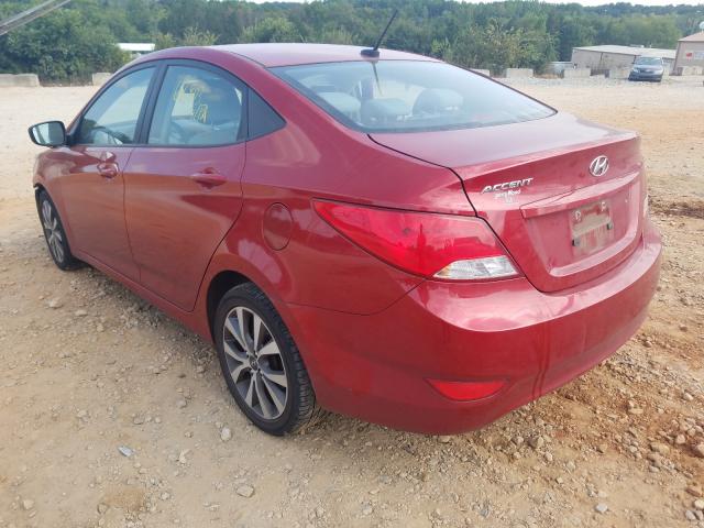 2017 HYUNDAI ACCENT SE KMHCT4AE1HU374011