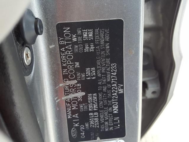 2010 KIA SOUL + KNDJT2A22A7174233