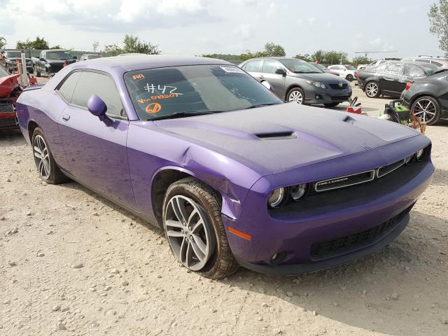 Dodge Challenger 2019 пурпурный