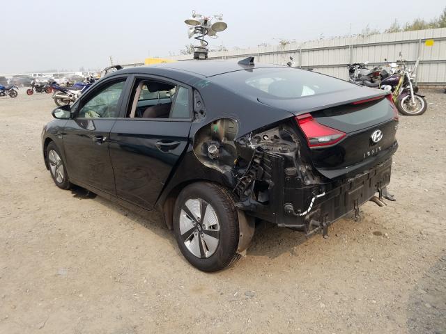 2017 HYUNDAI IONIQ BLUE KMHC65LC2HU049053