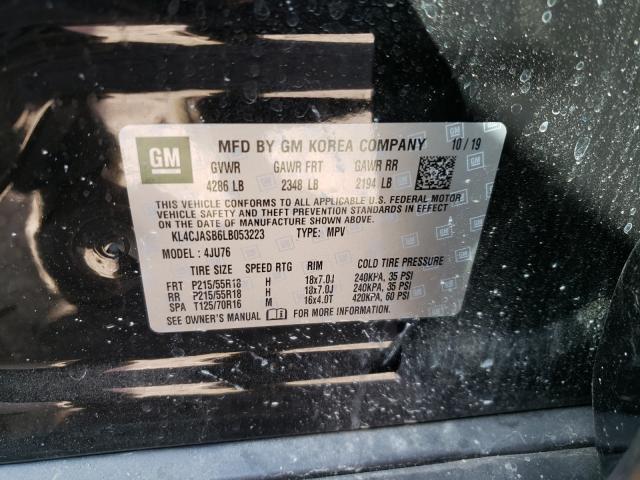 2020 BUICK ENCORE PRE KL4CJASB6LB053223