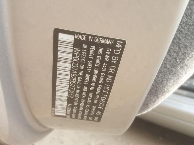 2011 PORSCHE 911 TURBO WP0CD2A92BS773442