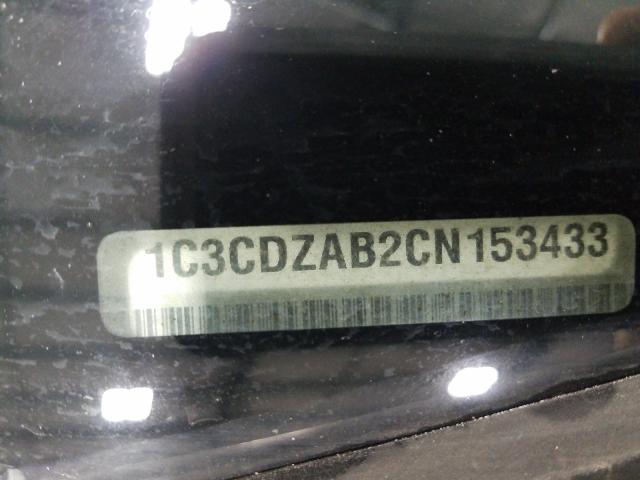 2012 DODGE AVENGER SE 1C3CDZAB2CN153433