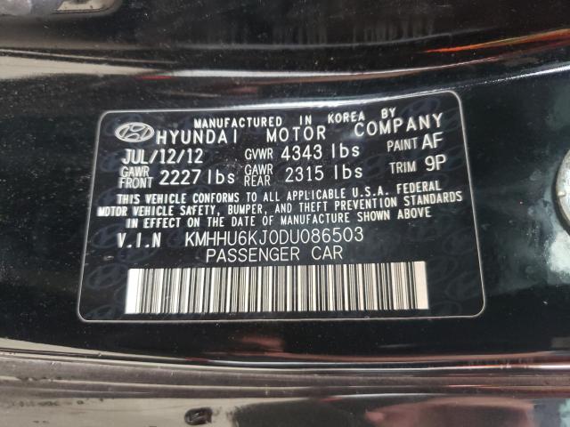 2013 HYUNDAI GENESIS CO KMHHU6KJ0DU086503