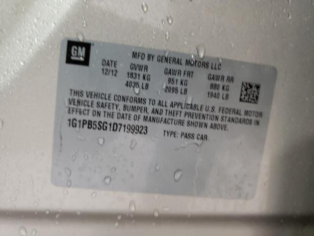 2013 CHEVROLET CRUZE LS 1G1PB5SG1D7199923
