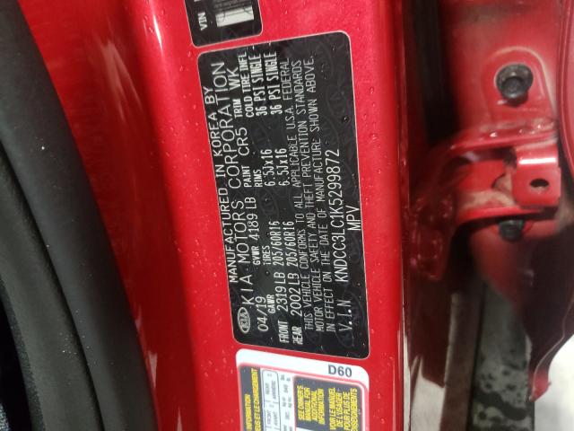 2019 KIA NIRO EX KNDCC3LC1K5299872