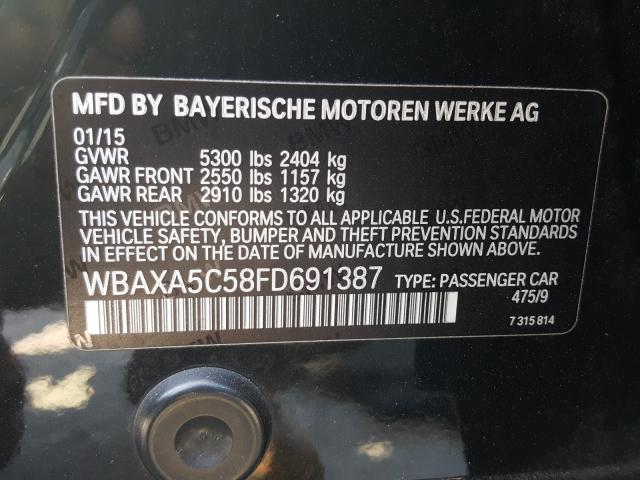 2015 BMW 535 D WBAXA5C58FD691387