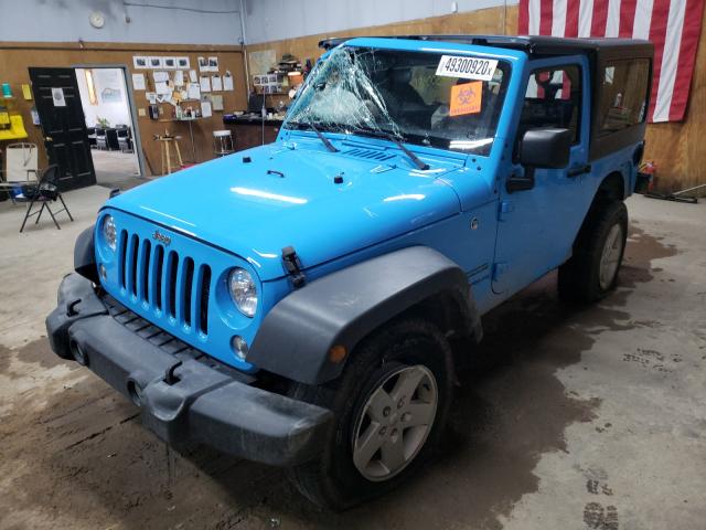 2017 JEEP WRANGLER S 1C4AJWAG6HL678827
