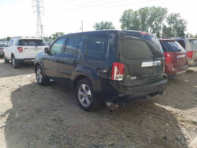 2014 HONDA PILOT EXL 5FNYF4H56EB040164