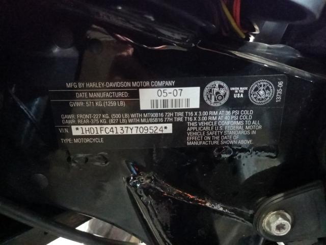 2007 HARLEY-DAVIDSON FLHTCUI 1HD1FC4137Y709524