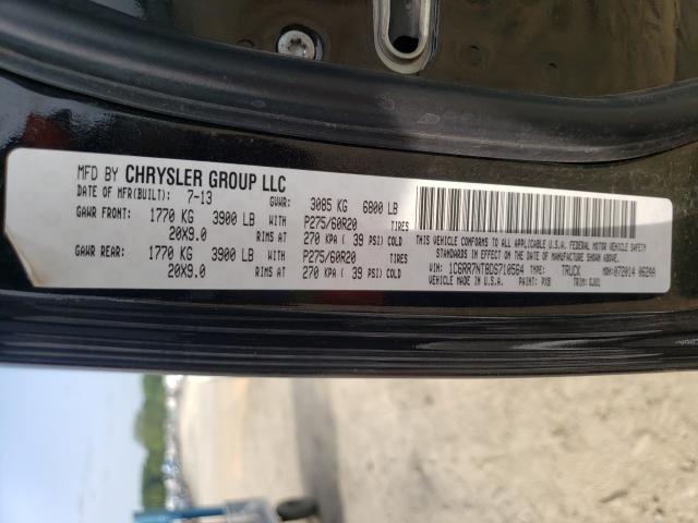 2013 RAM 1500 LARAM 1C6RR7NT8DS710564