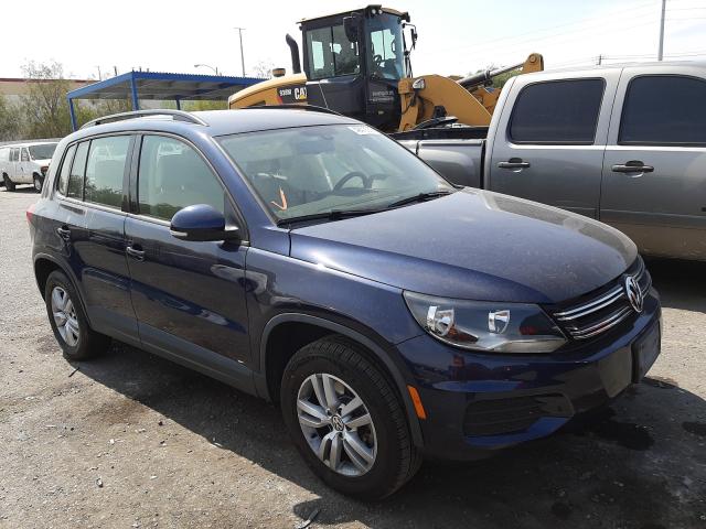 2016 VOLKSWAGEN TIGUAN S WVGAV7AXXGW601431