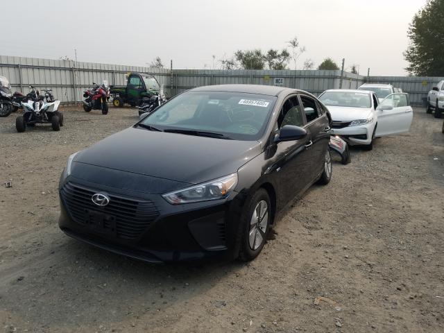 2017 HYUNDAI IONIQ BLUE KMHC65LC2HU049053