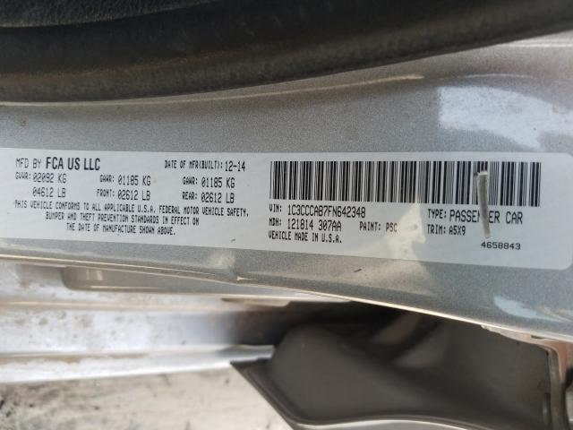 2015 CHRYSLER 200 LIMITE 1C3CCCAB7FN642348