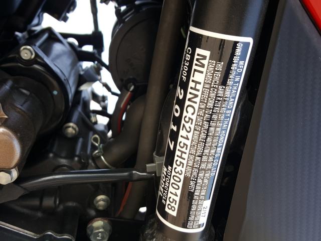 2017 HONDA CB300 F MLHNC5215H5300158