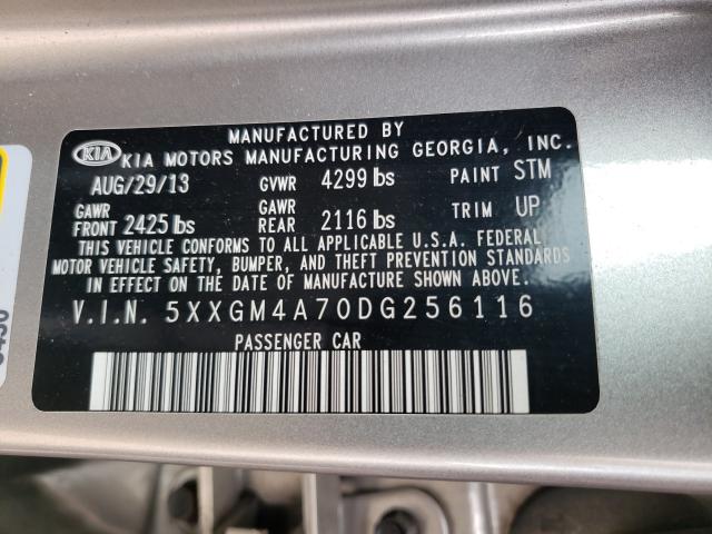 2013 KIA OPTIMA LX 5XXGM4A70DG256116