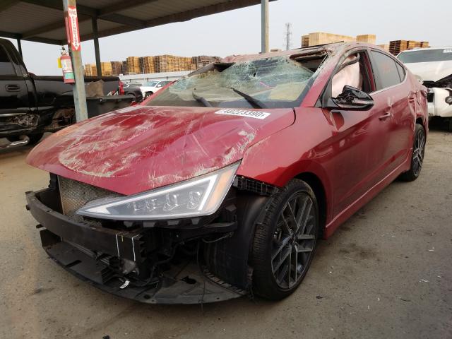 2019 HYUNDAI ELANTRA SP - KMHD04LB1KU820990