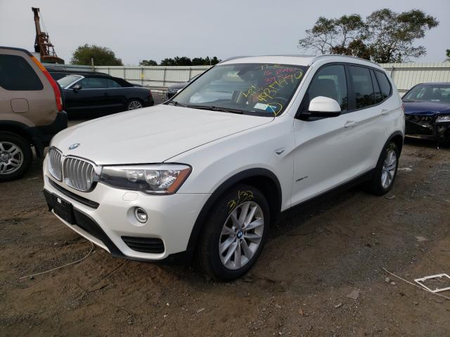 2016 BMW X3 XDRIVE2 5UXWX9C56G0D83956