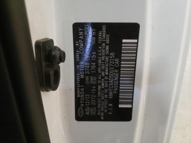 2013 HYUNDAI VELOSTER KMHTC6AD5DU173158