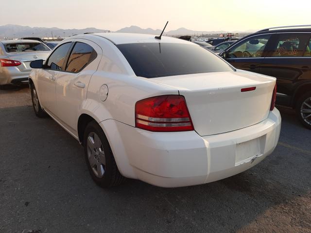 2010 DODGE AVENGER SX 1B3CC4FB8AN182749