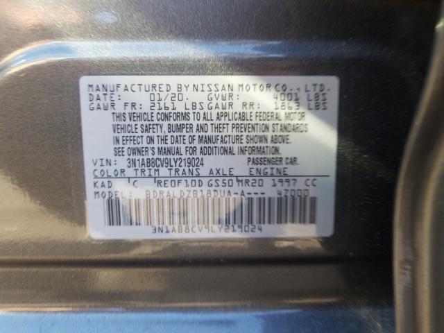 2020 NISSAN SENTRA SV 3N1AB8CV9LY219024
