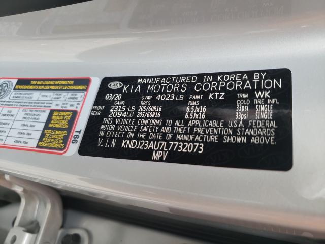 2020 KIA SOUL LX KNDJ23AU7L7732073