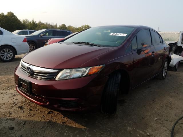 2012 HONDA CIVIC EXL 19XFB2F96CE022747