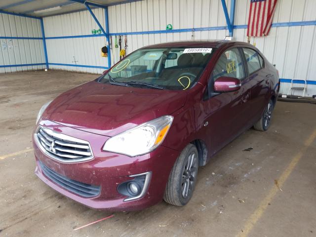 2017 MITSUBISHI MIRAGE G4 ML32F4FJ7HHF18804