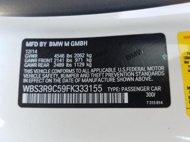 2015 BMW M4 - WBS3R9C59FK333155