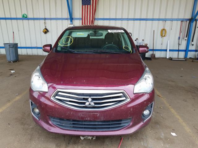 2017 MITSUBISHI MIRAGE G4 ML32F4FJ7HHF18804