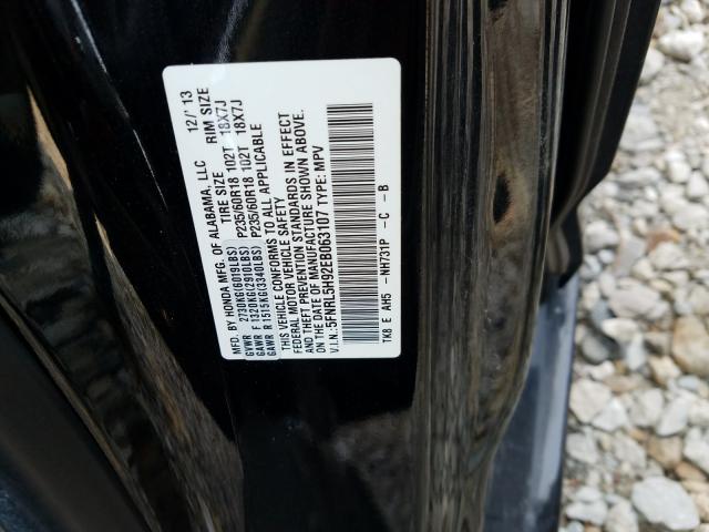 2014 HONDA ODYSSEY TO 5FNRL5H92EB063107