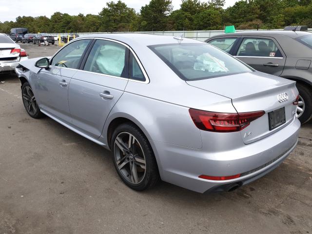 2018 AUDI A4 PREMIUM WAUENAF45JA152520