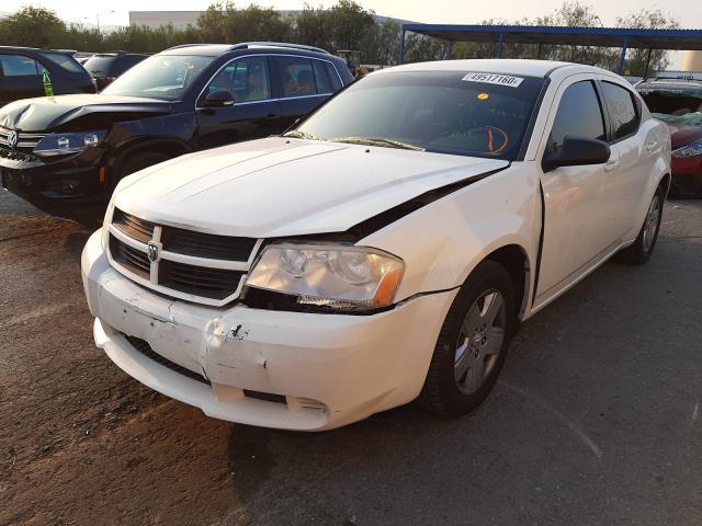 2010 DODGE AVENGER SX 1B3CC4FB8AN182749