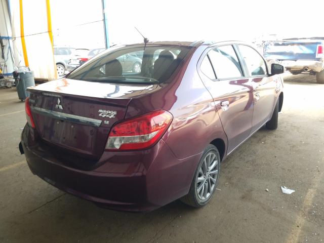 2017 MITSUBISHI MIRAGE G4 ML32F4FJ7HHF18804
