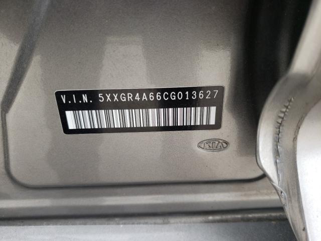 2012 KIA OPTIMA 5XXGR4A66CG013627