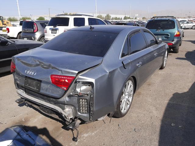 2013 AUDI A8 QUATTRO WAURGAFD4DN027534